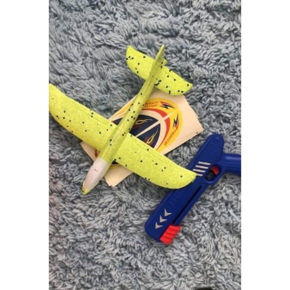 4 Pack Airplane Launcher Toys, 2 Flight Modes LED Foam Glider Catapult Plane Toy - Picture 1 of 1